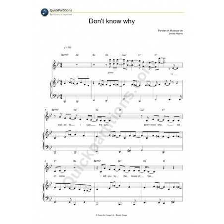 DON'T KNOW WHY