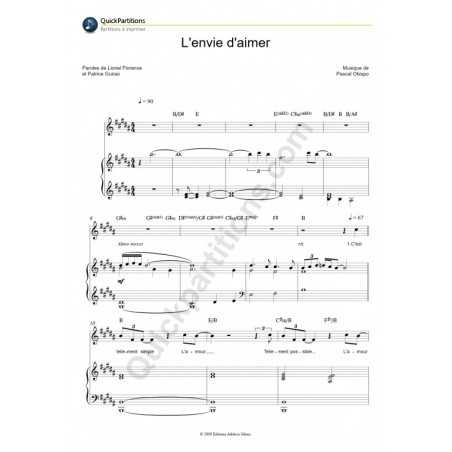 L'ENVIE D'AIMER