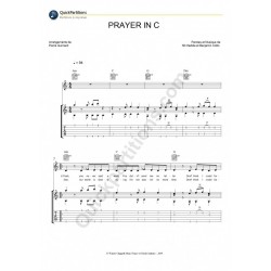 PRAYER IN C (Guitar Tab)