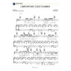 L'IMPORTANT C'EST D'AIMER