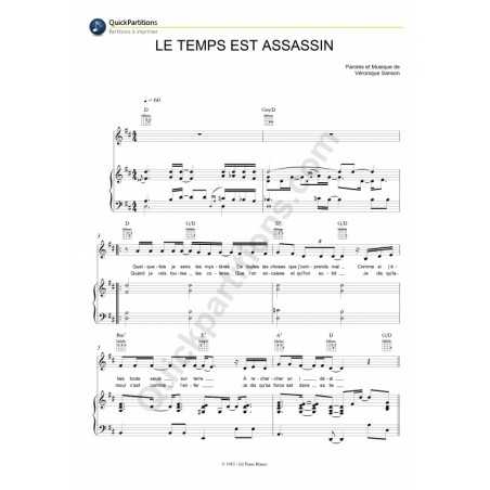 LE TEMPS EST ASSASSIN