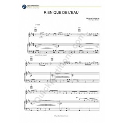 RIEN QUE DE L'EAU