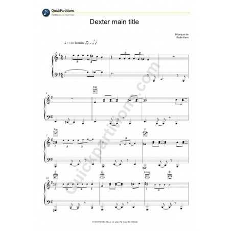 DEXTER MAIN TITLE