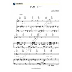 DON'T CRY (UN PEU BEAUCOUP...