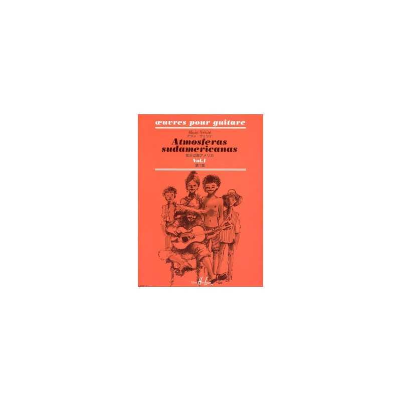 Sheet music ATMOSFERAS SUDAMERICANAS Alain Verité