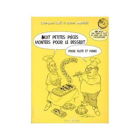 8 PETITES PIÈCES MONTÉES POUR LE DESSERT (+CD)