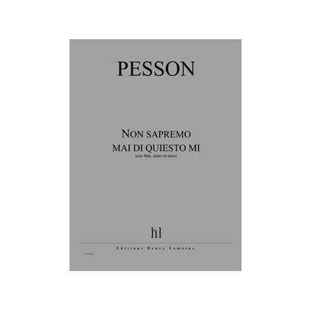 NON SAPREMO MAI DI QUIESTO MI