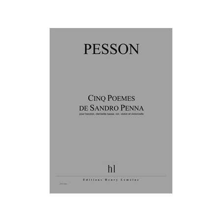 5 POÈMES DE SANDRO PENNA