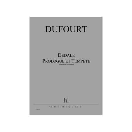 DÉDALE - PROLOGUE ET TEMPÊTE