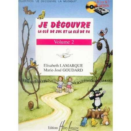 JE DÉCOUVRE LA CLÉ DE SOL ET LA CLÉ DE FA VOL.2