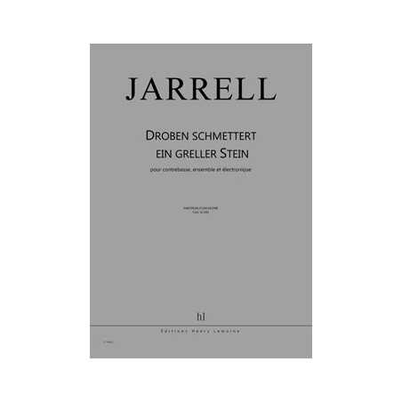 DROBEN SCHMETTERT EIN GRELLER STEIN