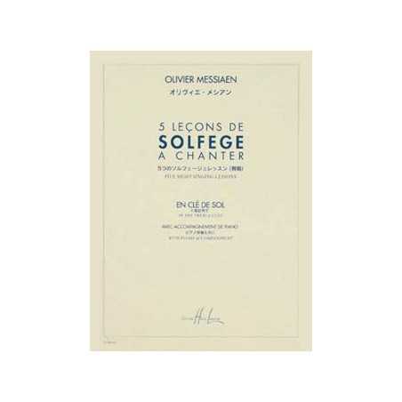 5 LEÇONS DE SOLFÈGE À CHANTER