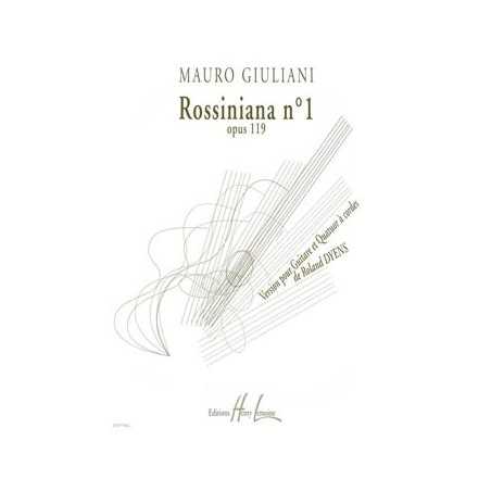 ROSSINIANA N°1 D'APRÈS MAURO GIULIANI