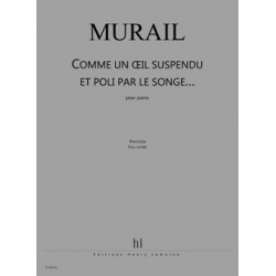 COMME UN OEIL SUSPENDU ET...