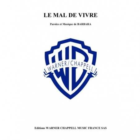 LE MAL DE VIVRE