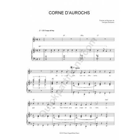 CORNE D'AUROCHS