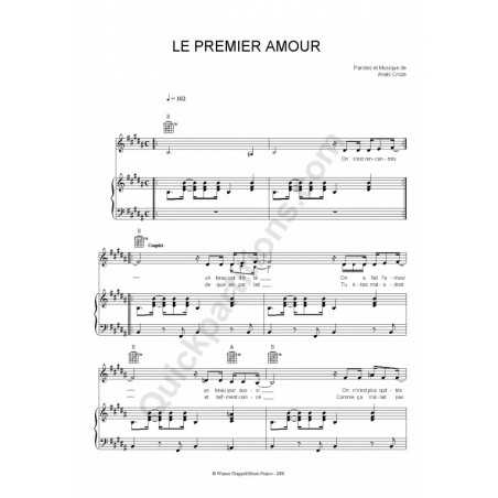 LE PREMIER AMOUR