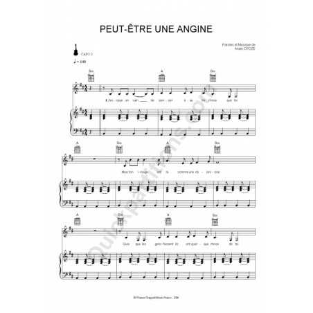 PEUT-ETRE UNE ANGINE