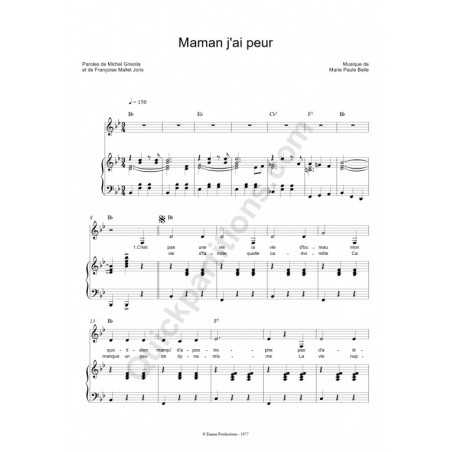 MAMAN J'AI PEUR