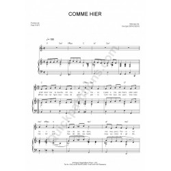 COMME HIER