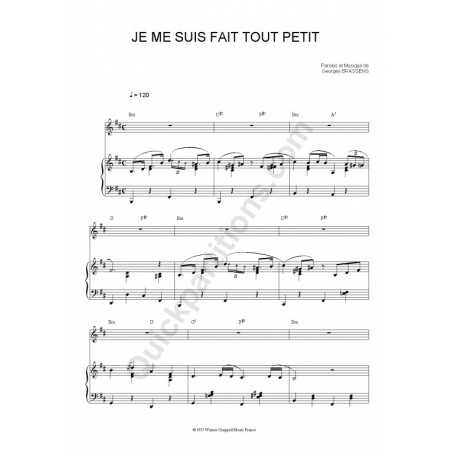 JE ME SUIS FAIT TOUT PETIT