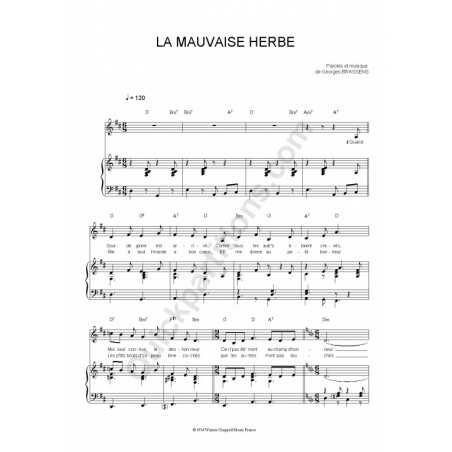 LA MAUVAISE HERBE