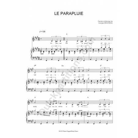 LE PARAPLUIE