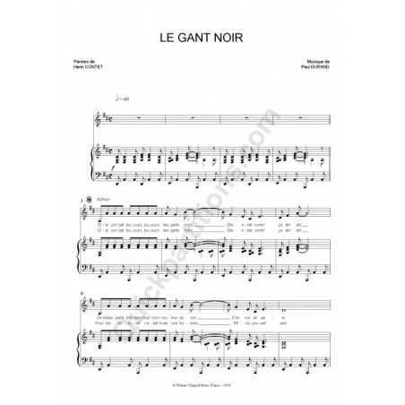 LE GANT NOIR