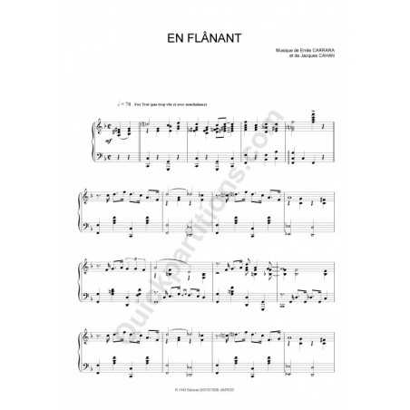 EN FLÂNANT
