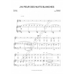 J'AI PEUR DES NUITS BLANCHES