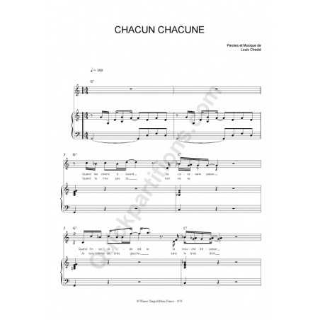 CHACUN CHACUNE