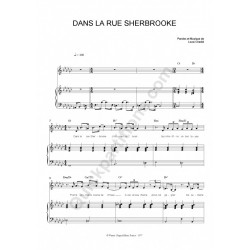 DANS LA RUE SHERBROOKE