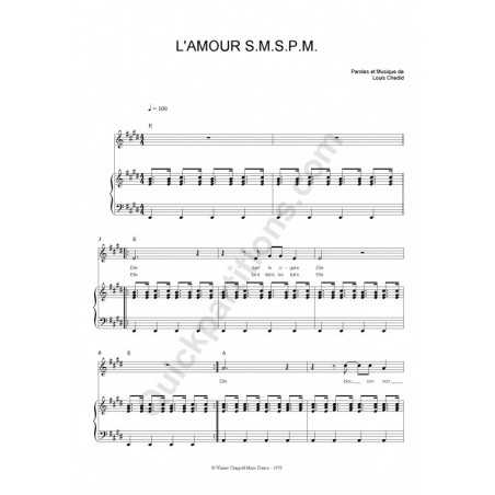 L'AMOUR S.M.S.P.M.