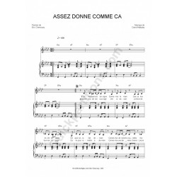 ASSEZ DONNÉ COMME CA