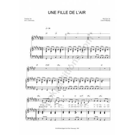 UNE FILLE DE L'AIR