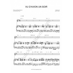 VU D'AVION UN SOIR