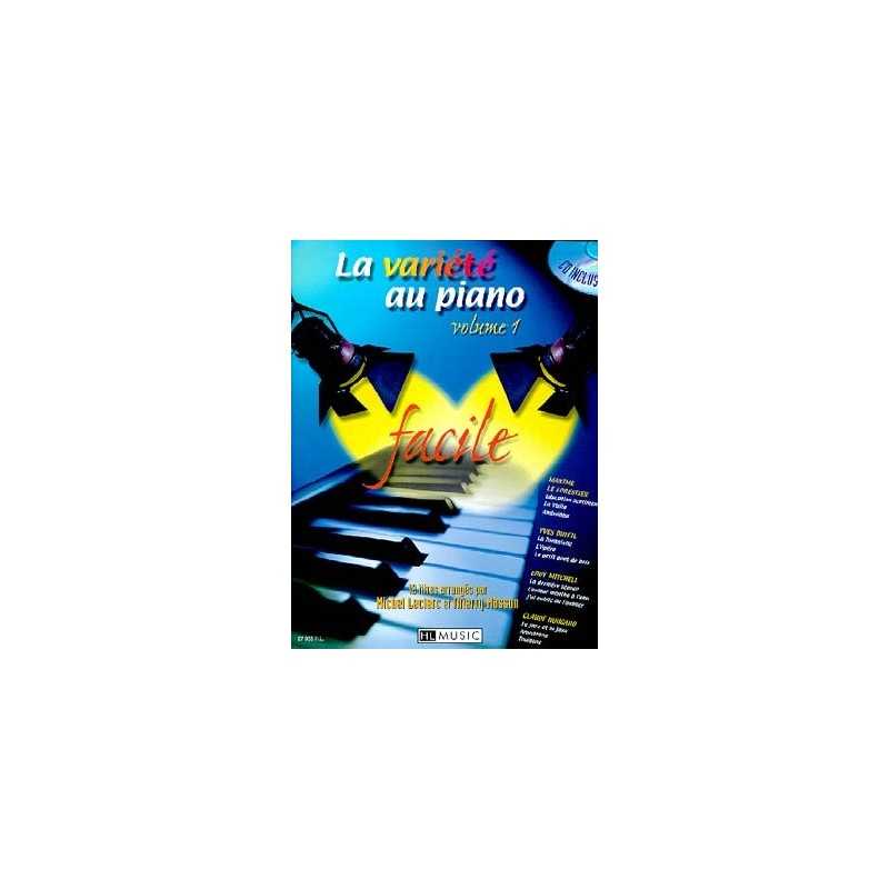 LA VARIÉTÉ AU PIANO VOL.1 (+CD)