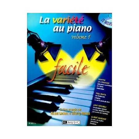 LA VARIÉTÉ AU PIANO VOL.1 (+CD)