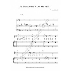 JE ME DONNE A QUI ME PLAIT