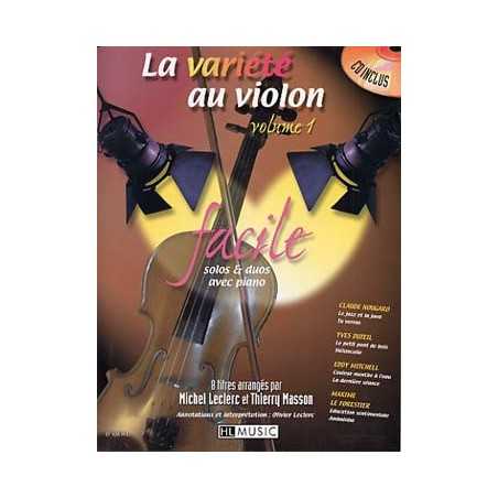 LA VARIÉTÉ AU VIOLON Vol.1 (+ CD)