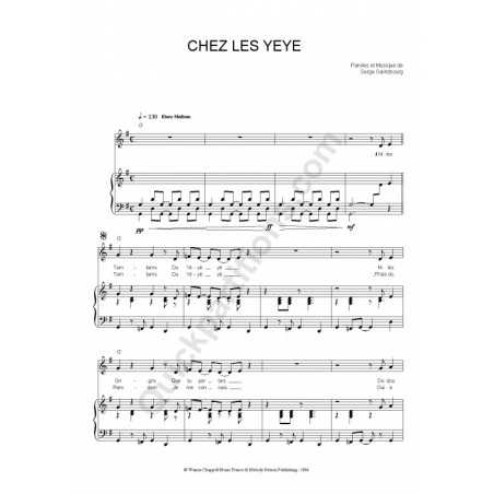 CHEZ LES YÉYÉ
