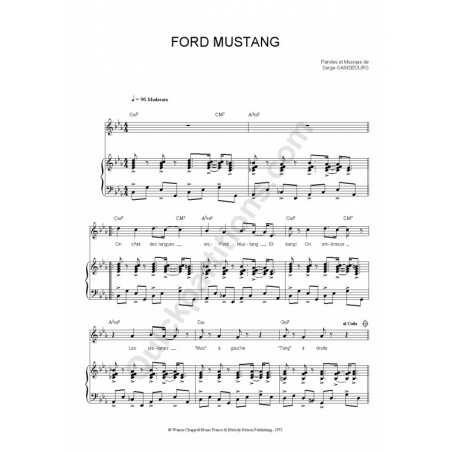 FORD MUSTANG