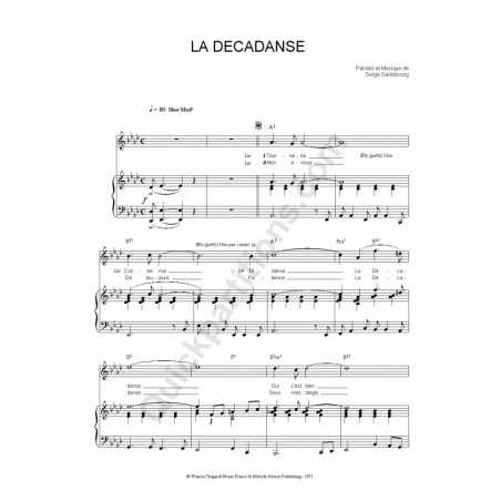 LA DÉCADANSE
