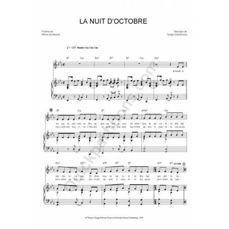 LA NUIT D'OCTOBRE