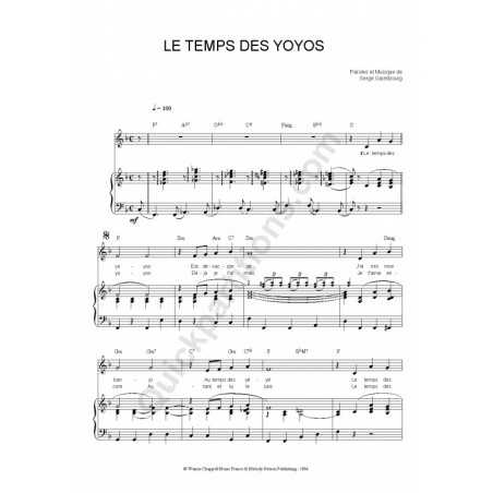 LE TEMPS DES YOYOS