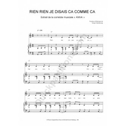 RIEN RIEN JE DISAIS CA...