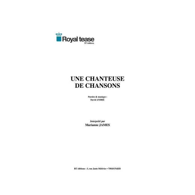 UNE CHANTEUSE DE CHANSONS