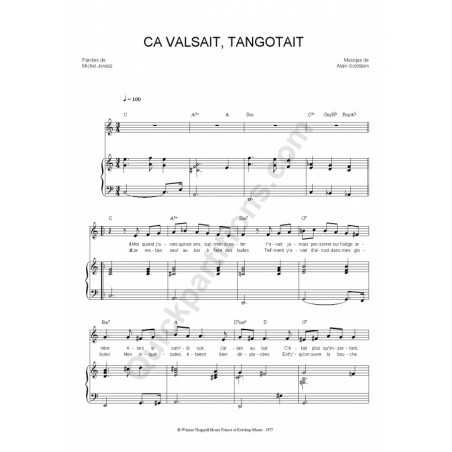 ÇA VALSAIT, TANGOTAIT