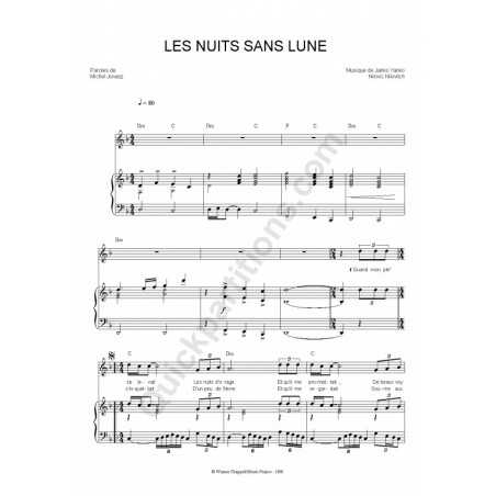 LES NUITS SANS LUNE