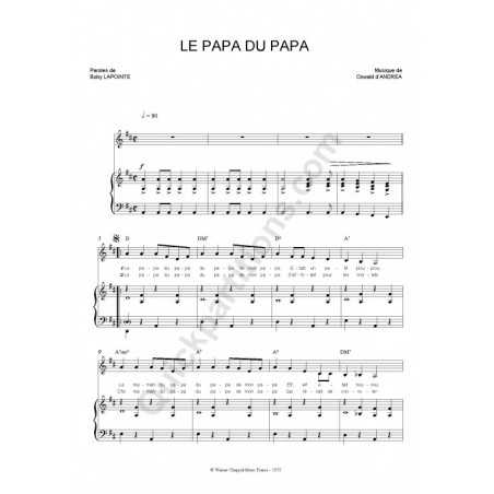 LE PAPA DU PAPA